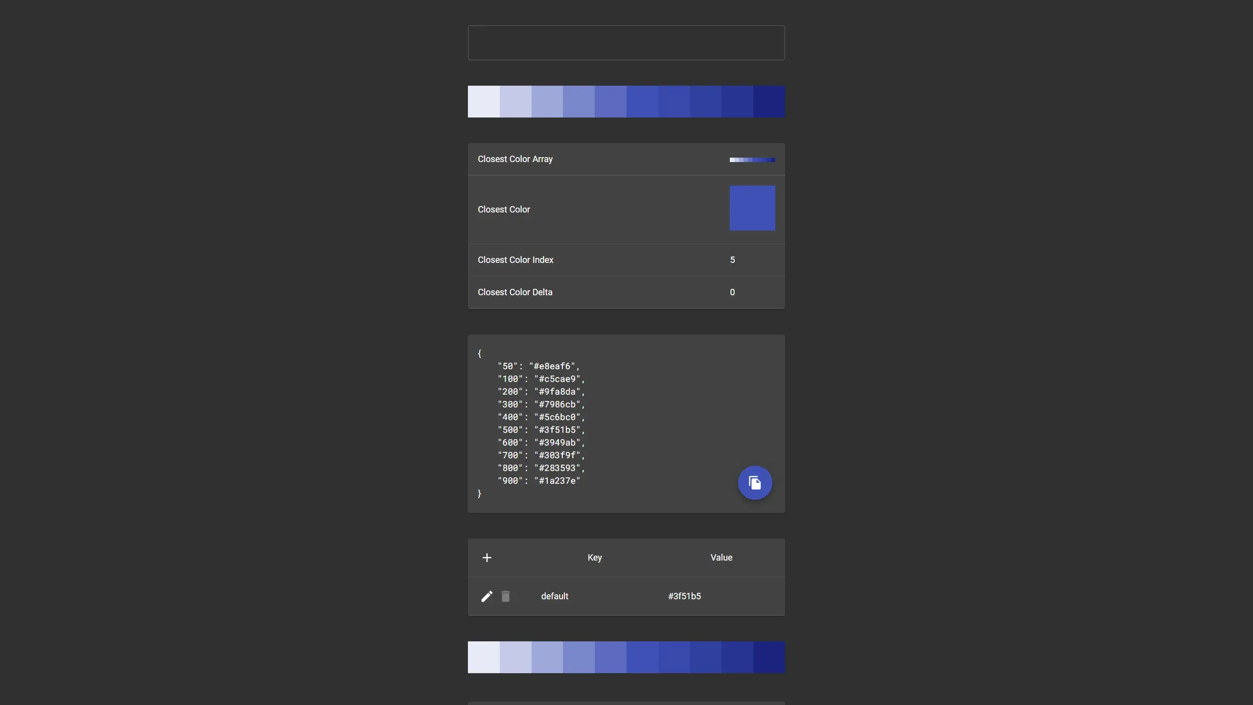 Material Color